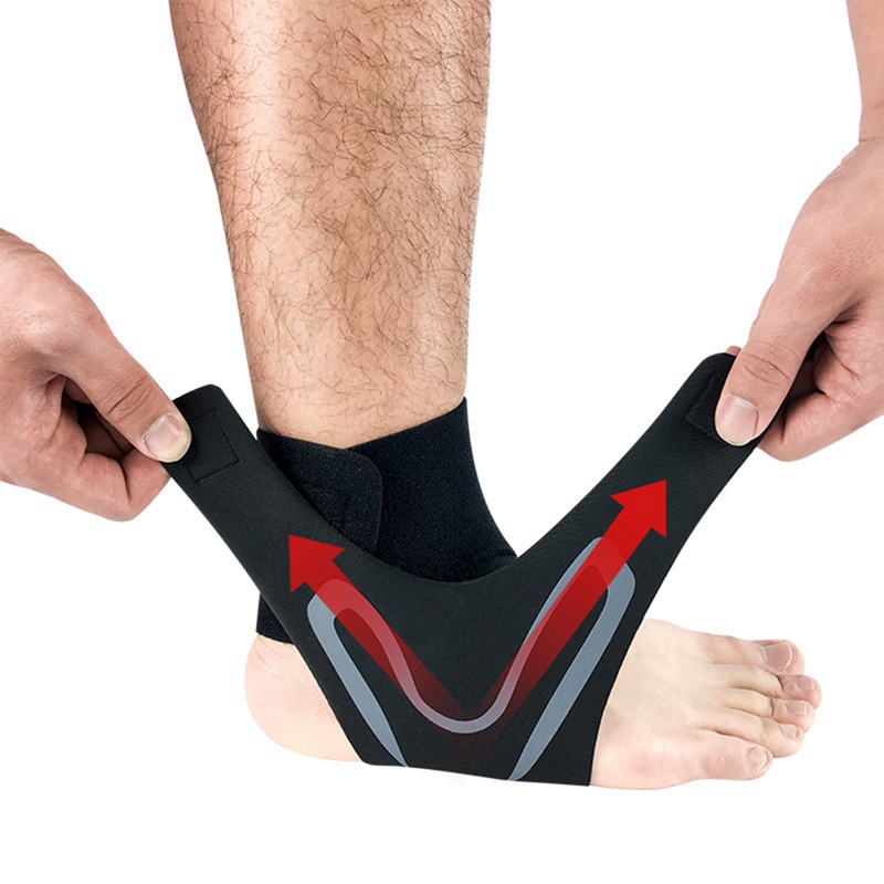 Details about   Ankle Support Strap Brace Compression Achilles Tendon Sprain Protector Neoprene 